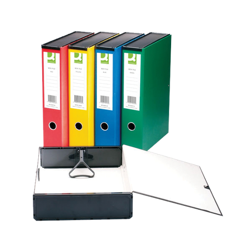 Q-Connect 75mm Box Files Foolscap PK5