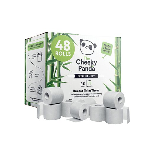 Cheeky Panda Sustainable 3ply Bulk Packed