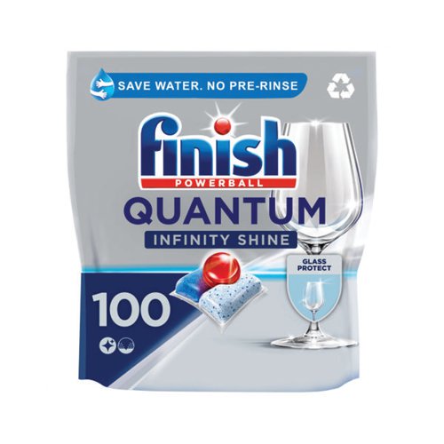 [RK10865] Finish Quantum Infinity Shine Dishwasher Tablets PK100