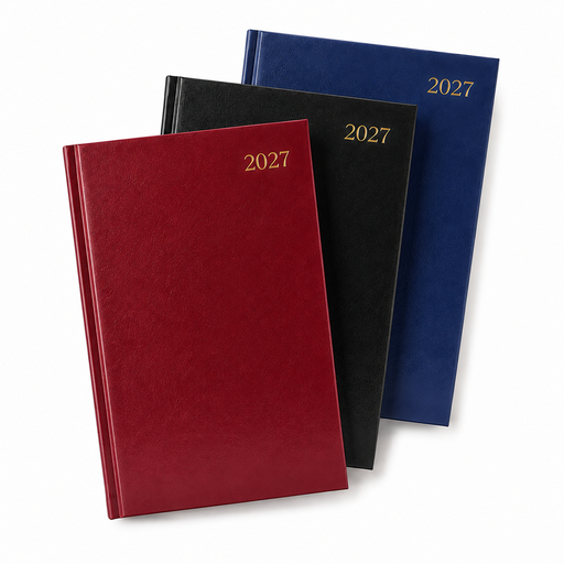 5 Star A4 Two Pages Per Day 2027 Diaries