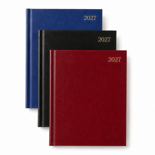 5 Star A4 Week To View Diaries 2027