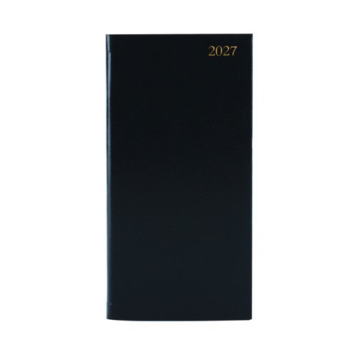 [KF1BK] 5 Star Pocket Slim Diary Week to View Black 2027