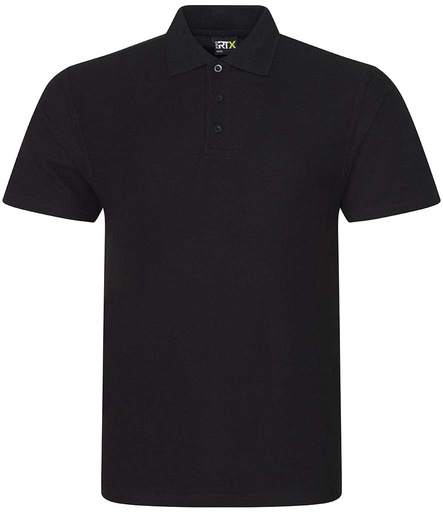 Pro RTX Pro Pique Polo Shirt RX101 Black