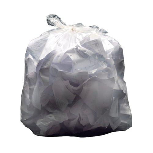 [KF73377] 2 Work Refuse Sacks Bulk Boxes Clear W457/725 x L975mm PK200
