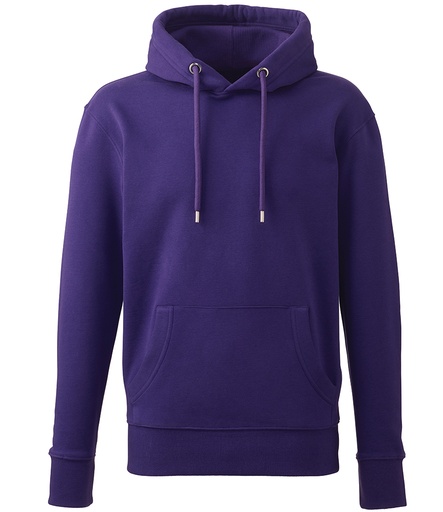 Anthem Organic Hooded Sweatshirt AM001 Purple