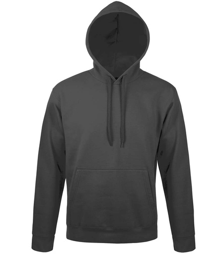 SOL'S Unisex Snake Hooded Sweatshirt 47101 Dark Grey