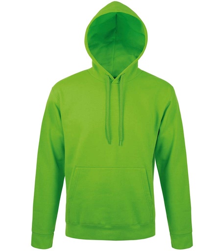 SOLS Unisex Snake Hooded Sweatshirt 47101 Lime Green