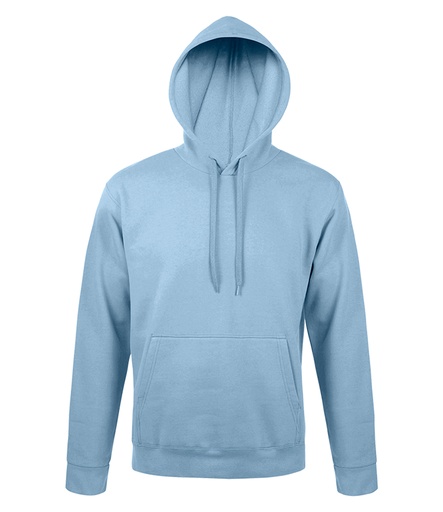 SOLS Unisex Snake Hooded Sweatshirt 47101 Sky Blue
