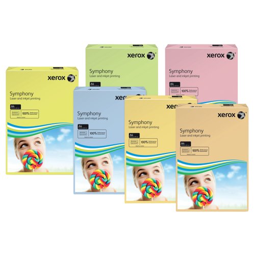 Xerox Symphony Tinted Paper A4 Pastel Tints 80gsm PK500
