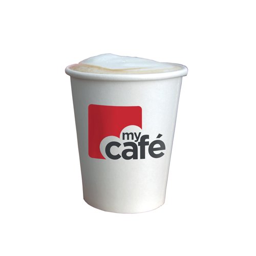 [MYC77615] My Café 12oz Single Wall Hot Cups PK50