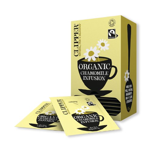 [FC62514] Clipper Fairtrade Organic Chamomile Tea Bags PK-25