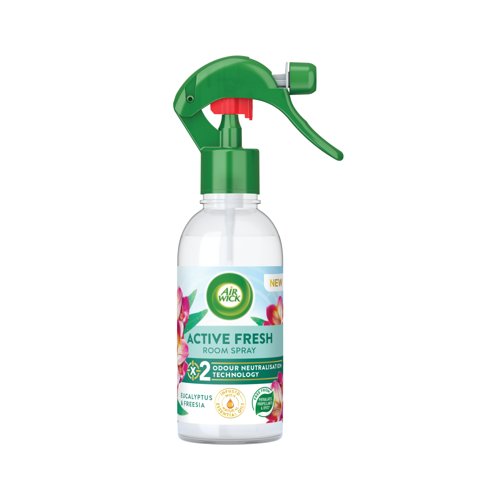 [RK01426] Air Wick Active Fresh Room Spray Air Freshener Eucalyptus & Freesia 237ml