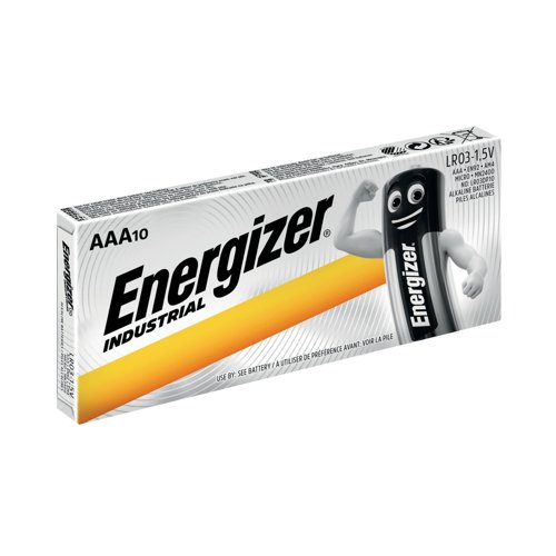 [ER36106] Energizer Industrial AAA Batteries PK10