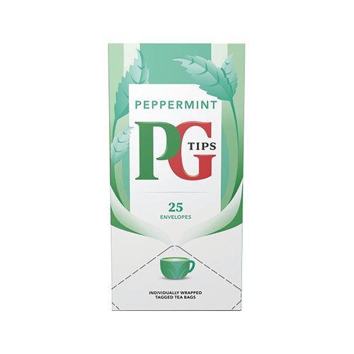 [VF10058] PG Tips Peppermint Envelope Tea Bags PK25