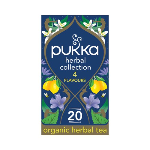 [PK11233] Pukka Organic Herbal & Green Tea Collection Tea Bags PK20