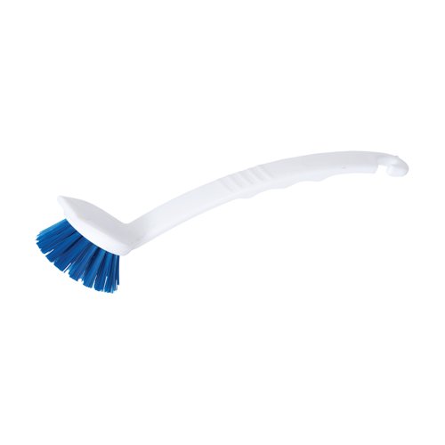 [CX04835] Washing Up Brush Long Handle White/Blue
