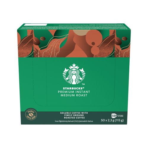 [NL29760] Starbucks Medium Roast Premium Instant Coffee Sachets PK50