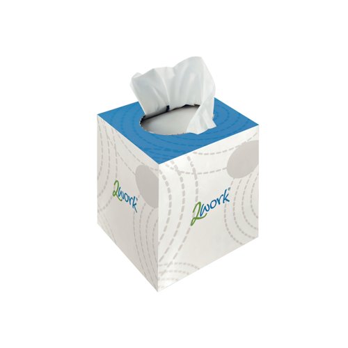 [CPD13550] 2Work Facial Tissues 2ply 70sh PK24