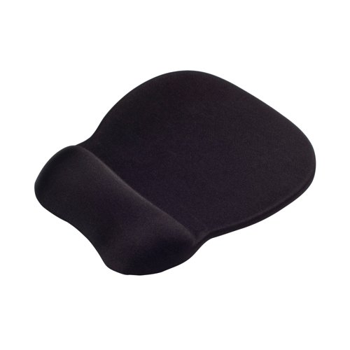 [CE77698] Contour Ergonomics Memory Foam Mouse Matt with Wristrest Black