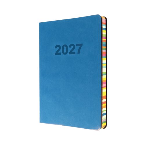 [CDED153BU] Collins Edge Diary Week to View A5 Blue 2027